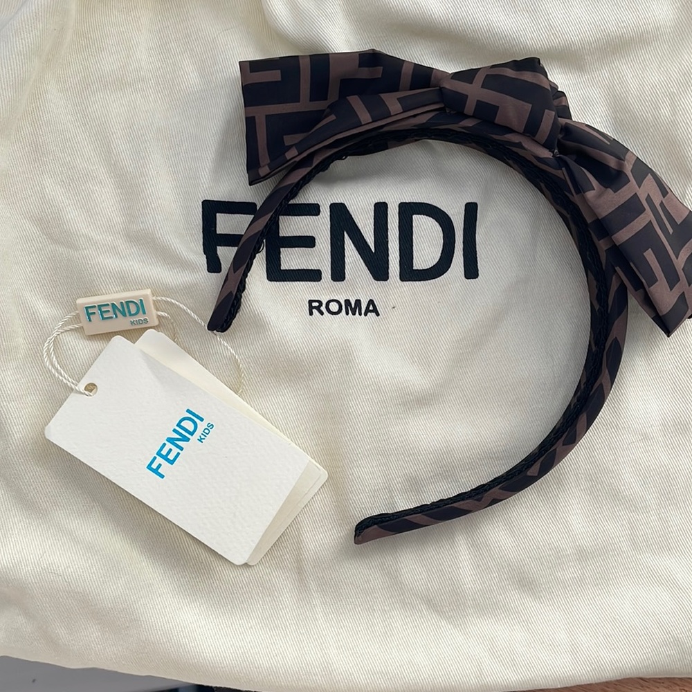 Brand new Fendi kids headband
